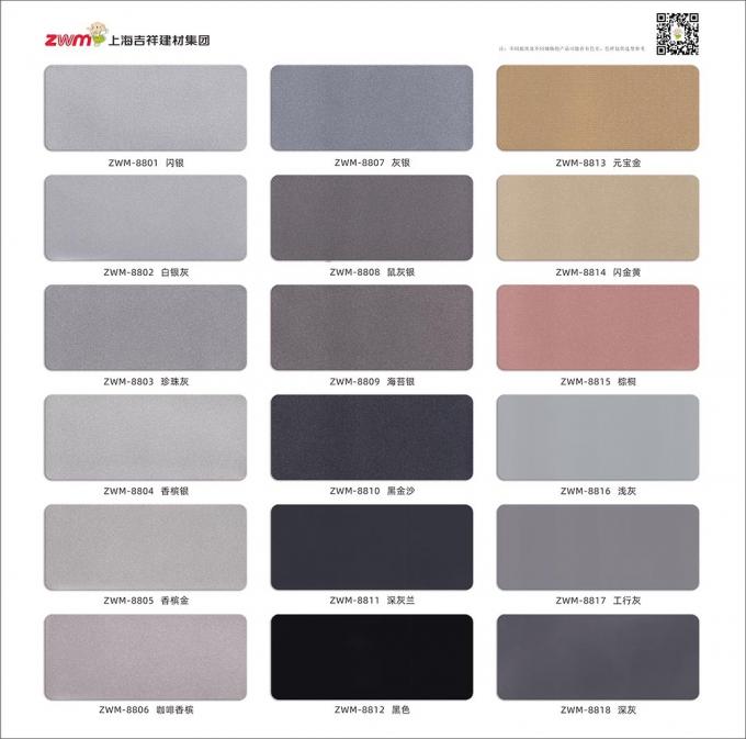 Lebih dari 100 Ukuran dan Warna Lapisan UV Printable Aludong Brand ACP Aluminium Composite Panel untuk Dekorasi Signage 6