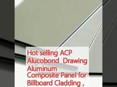 Panel Komposit Aluminium Alucobond Drawing ACP untuk Lapisan Billboard, Tembok Tirai, Lantai, dan Dekorasi Interior, Tempat perlindungan dalam ruangan