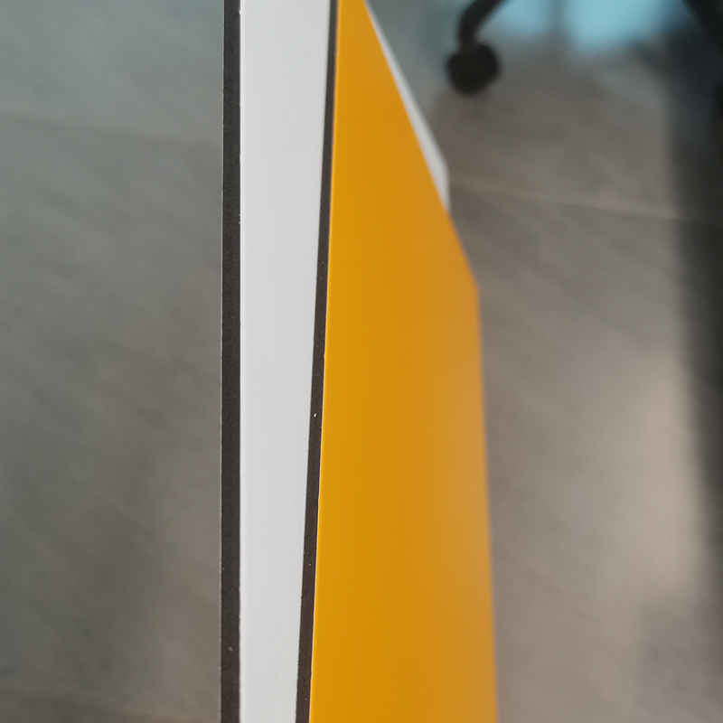 4mm Tebal PVDF Aluminium Composite Panel Untuk Cladding 0,21 Mm x 0,21 Mm