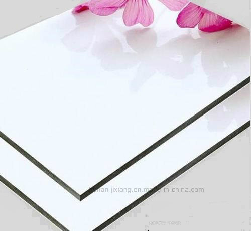 Panel Komposit Aluminium Berwarna Glossy ACP Berat Ringan Untuk Bangunan Dan Aplikasi Dalam Ruang