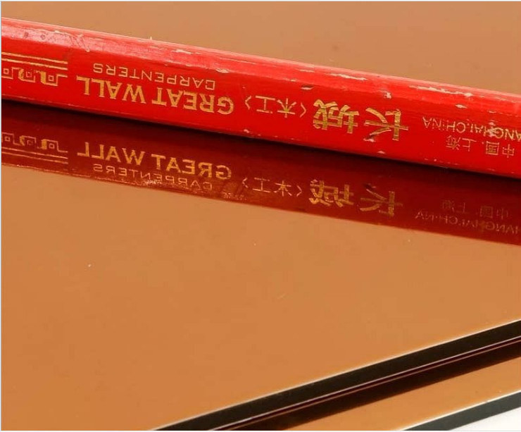 1.5mm-8mm Ketebalan PVDF Aluminium Composite Panel untuk kinerja tahan lama