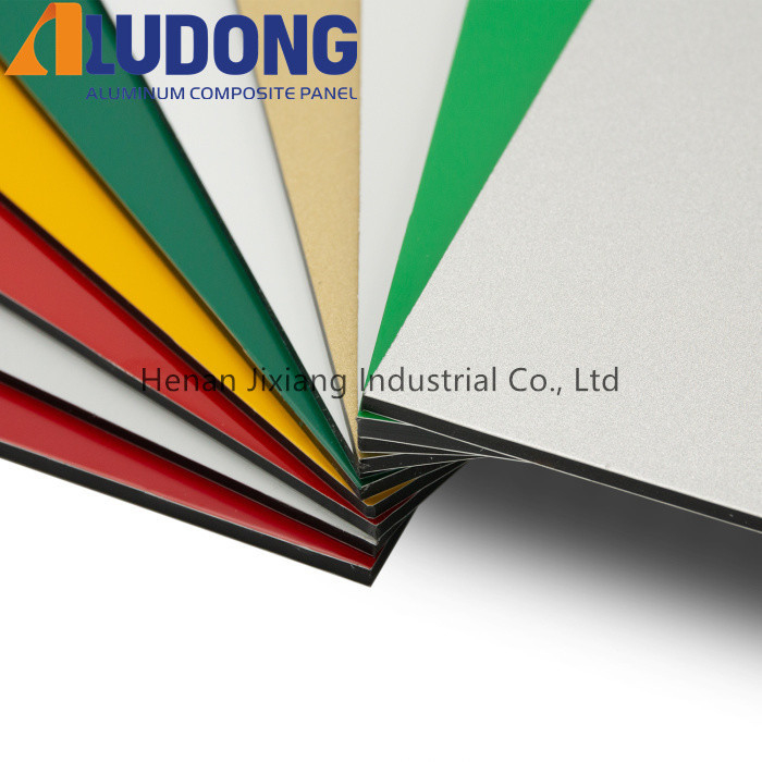 Tirai Dinding ACP PE Aluminium Composite Panel Untuk Dekorasi Interior 6mm 1220mm