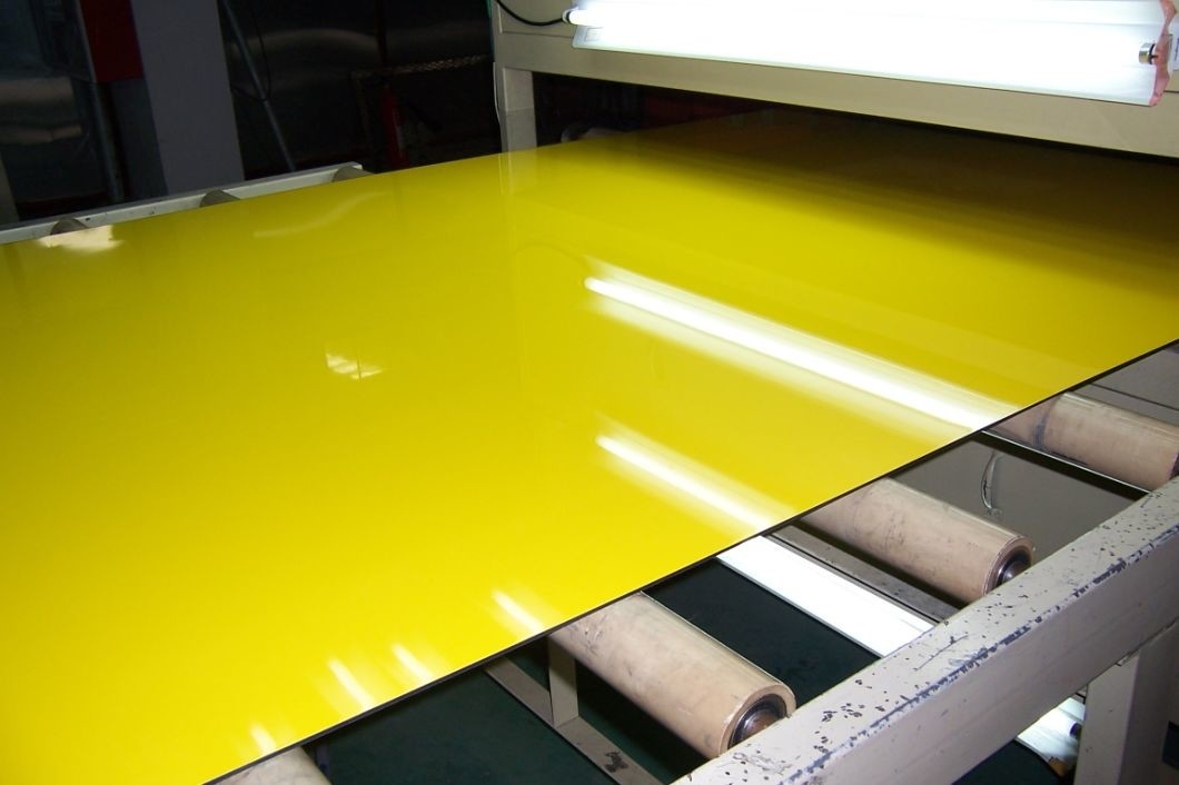 Gloss Tinggi T8 Brushed Aluminium Sheets Oksidasi Anodik untuk dekorasi