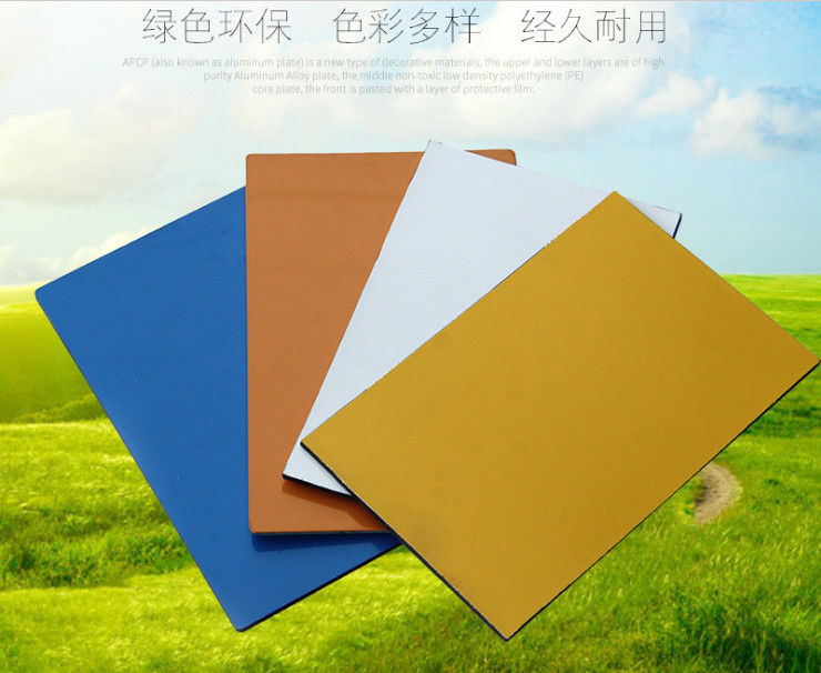 Pabrik Langsung 4mm ACP Sheet Aluminium Composite Panel for Exterior Wall Cladding, Harga pabrik