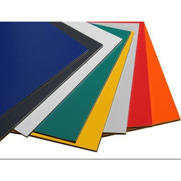 0.03-0.5mm PVDF Aluminium Panel untuk dinding eksterior