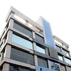 Ukuran Custom ACP Alucobond Drawing Aluminium Composite Panel Untuk Curtain Wall Eaves Indoor Shelter