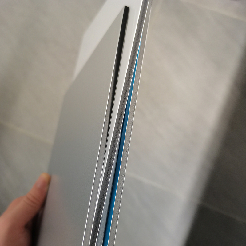 4mm PE PVDF Dilapisi Aluminium Composite Panel ACP Acm Untuk Cladding Dinding Eksternal