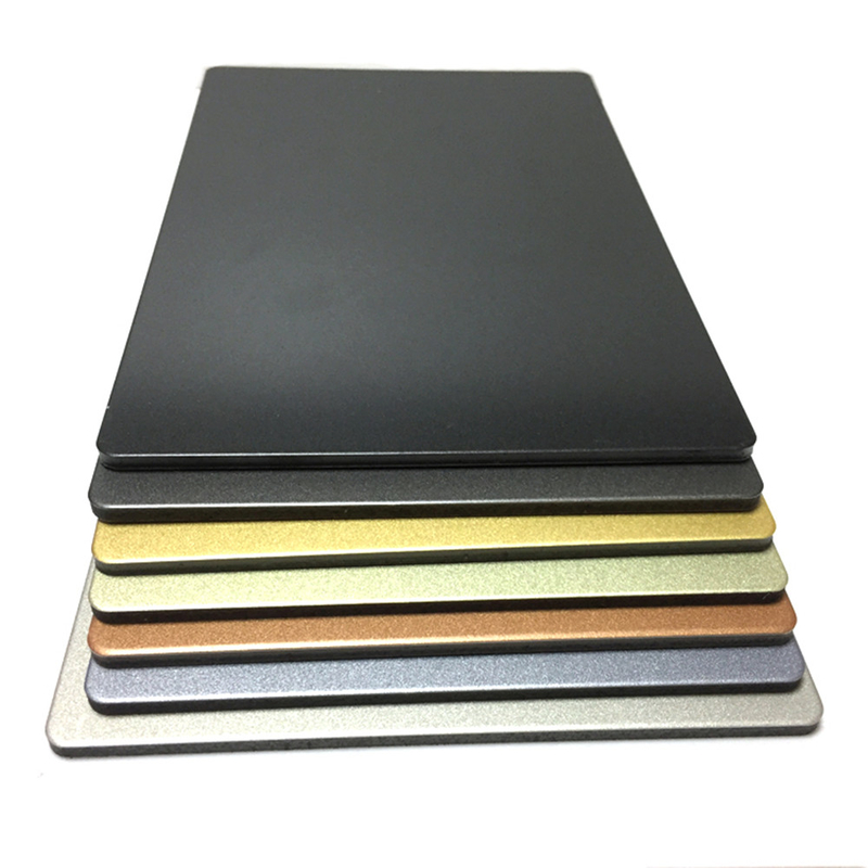Panel Komposit Aluminium PVDF Lengan Tinggi Dengan Lapisan PE Dalam Berbagai Warna