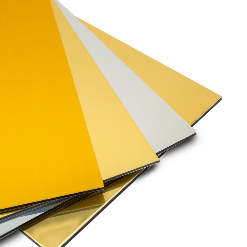 5mm PVDF Coating Aludong Composite Panel 1220*2440mm Acm /ACP Untuk dinding