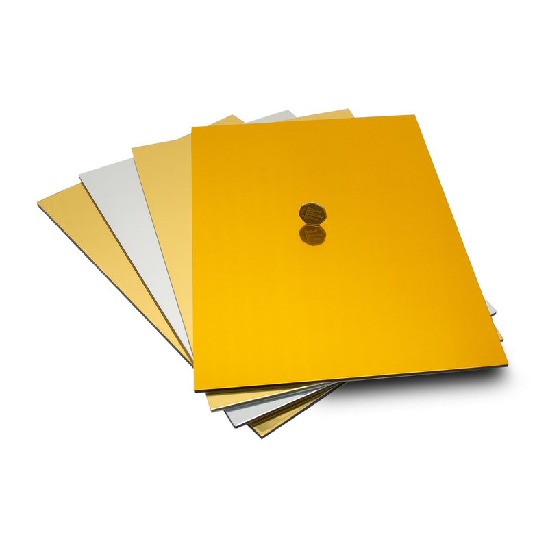 5mm PVDF Coating Aludong Composite Panel 1220*2440mm Acm /ACP Untuk dinding