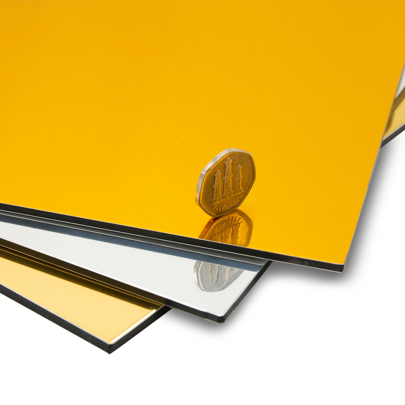 5mm PVDF Coating Aludong Composite Panel 1220*2440mm Acm /ACP Untuk dinding