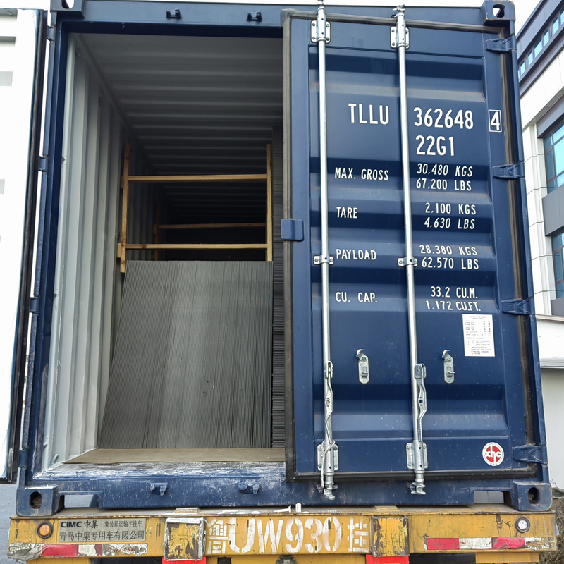 ALD 8802 perak abu-abu inti yang tidak dapat dipecahkan Panel komposit aluminium untuk signage dan bahan bangunan