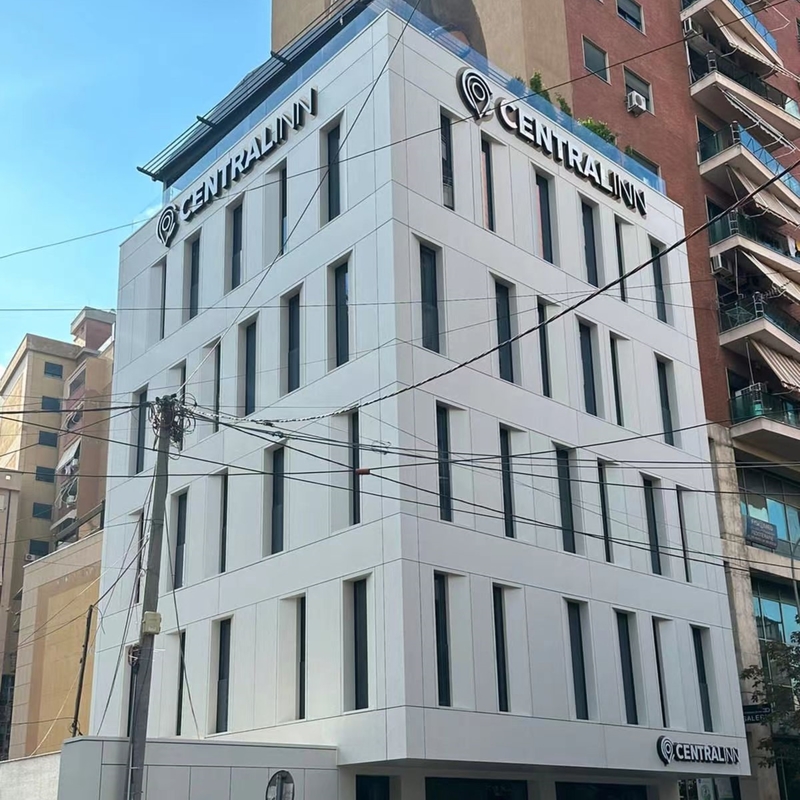 1500mm Grosir Panel Bahan Komposit Aluminium Untuk Curtain Wall Eaves Indoor Shelter Billboard