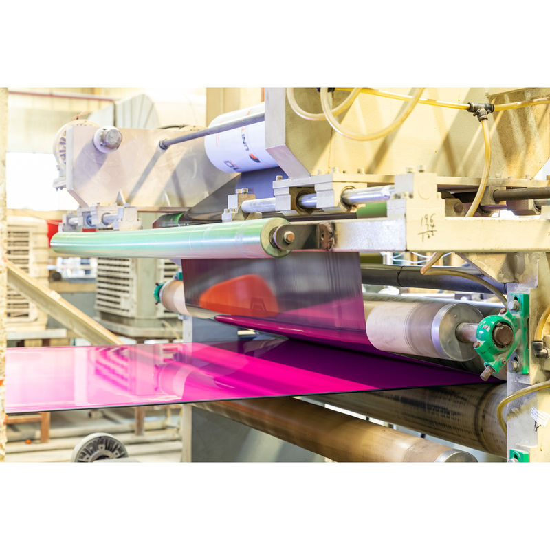 Panel Komposit Aluminium PVDF Kelas B1 Tahan Api untuk Dekorasi Dinding Eksterior