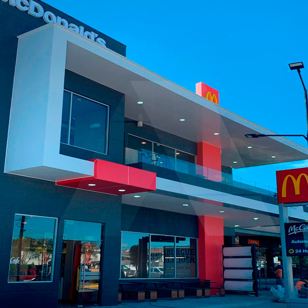Bahan Dekorasi Dinding Tirai Luar PE PVDF 4mm ACP Acm Aluminium Composite Panel