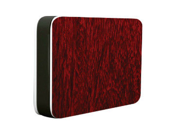 Di dalam stok 1220*2440mm Marble Aluminium Panel PVDF Coated, Insulasi Panas & UV Resistant untuk Curtain Wall CE Certified