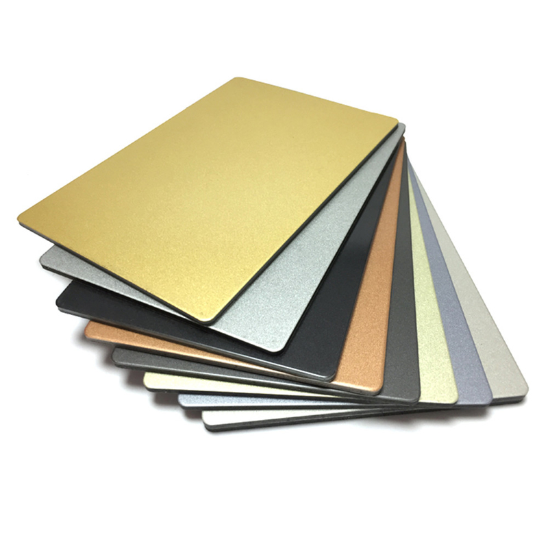 Melindungi Bangunan Dari Polusi Dan Debu Panel Komposit Aluminium Blok Api Dan Lapisan Nano-PVDF