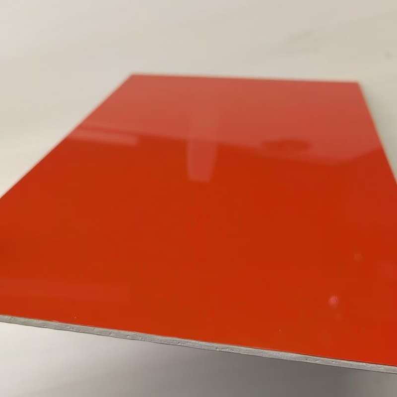 Panel komposit aluminium tahan api ringan dengan lapisan PVDF dan lapisan Nano-PVDF untuk pemasangan dan pemeliharaan yang mudah