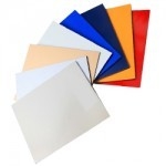 1250mm * 3050mm PE Aluminium Komposit Panel Untuk Curtain Wall Ecovillages Indoor Shelter
