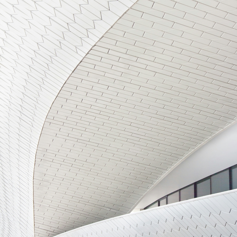 Modern 2mm-6mm Waterproof Alucbond Aluminium Composite Panel Untuk Curtain Wall Eaks Tempat perlindungan dalam ruangan