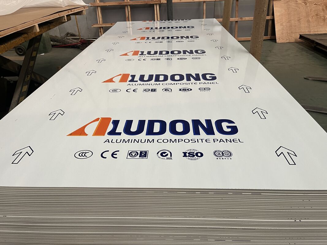 FR B1 Kelas tahan api ACP ACM ALUCOBOND untuk bangunan, dinding eksterior dan interior