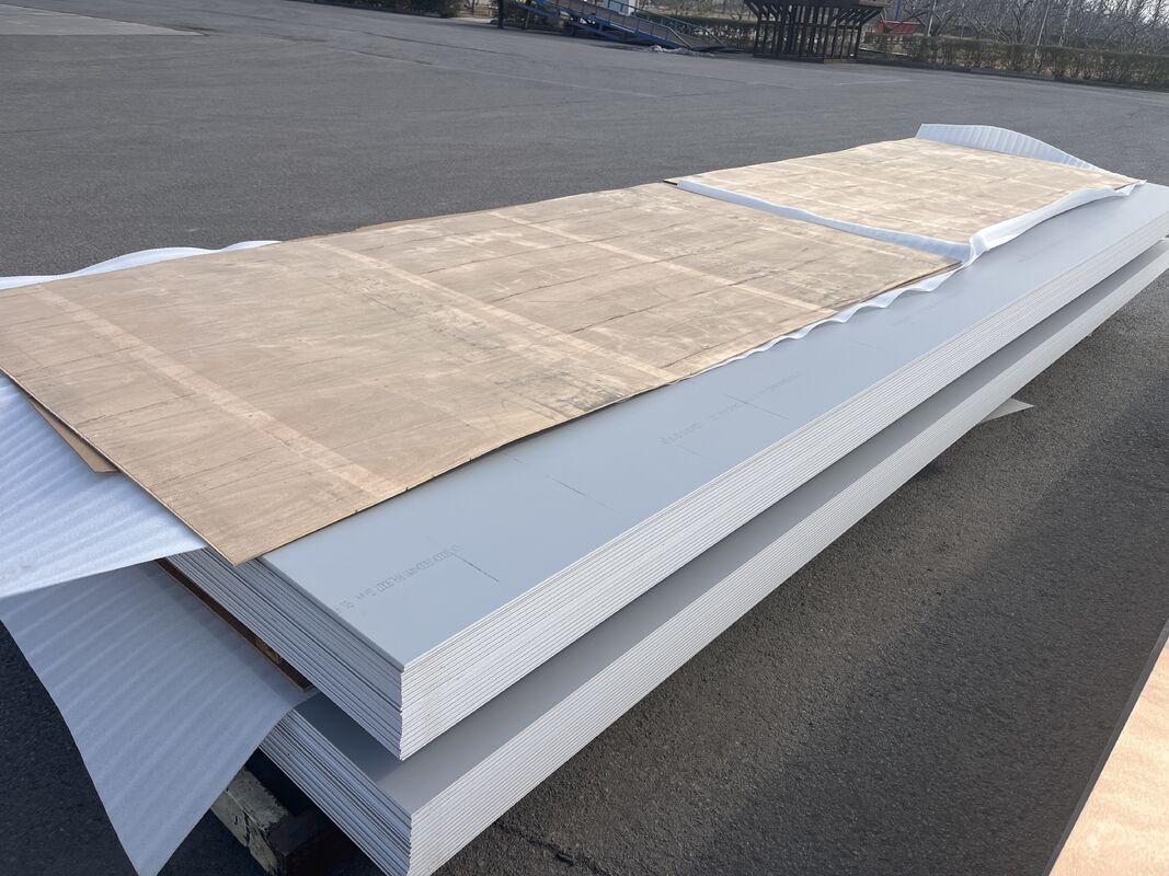 FR Kelas A2 PVDF Lapisan tahan api ALUDONG Aluminium Komposit Panel Ketebalan 4mm untuk Bangunan