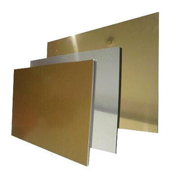 Kontrol Kualitas Yang Ketat Panel Plastik Aluminium 4x8 kaki PE PVDF Dilapisi Isolasi Panas Tahan UV untuk Dinding Restoran Diskon Besar