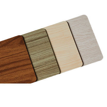 Tersedia Pola Kayu Panel Komposit Aluminium 1220*2440Mm, Bukti Cetakan Kekuatan Tinggi untuk Dekorasi Interior Bersertifikat CE