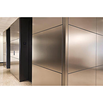 OEM Custom Anodized ACP 3mm, PVDF Coating, Anti-Scratch for Subway Hall Hotel Decoration