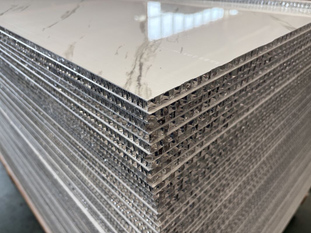 Panel Sarang Lebah Aluminium Untuk langit-langit, atap, penutup dinding interior dan eksterior