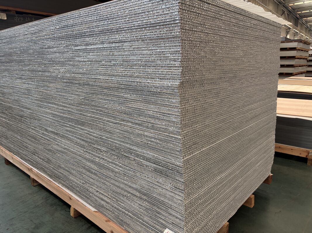 Panel Sarang Lebah Aluminium Untuk langit-langit, atap, penutup dinding interior dan eksterior