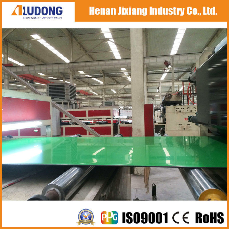 Harga Pabrik Shanghai Jixiang ISO 9001 Pabrik Acp Lembar Aluminium Komposit Panel untuk Eksterior Cladding Interior Dinding Langit-langit