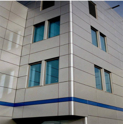 Dekorasi Interior Rosh 3KG / M2 4mm PVDF Aluminium Composite Panel