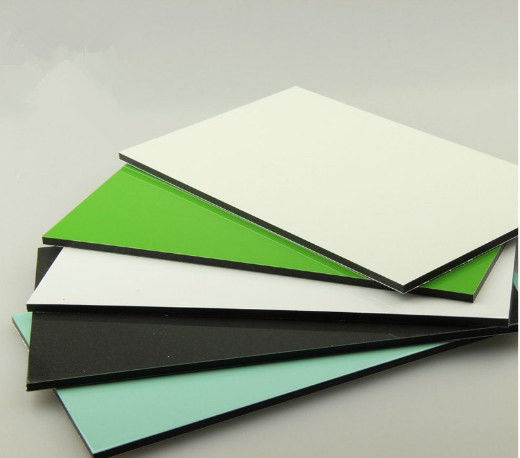 Cladding Bangunan tahan api tahan cetakan 3MM 4MM 5MM 6MM 7MM ACP Sheets Untuk Dinding