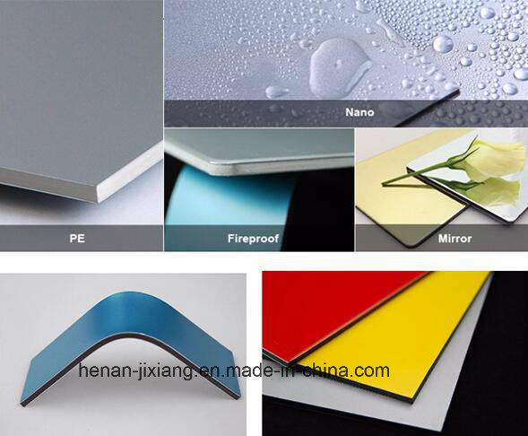 OEM & ODM Diterima Produsen Langsung 3mm 4mm PE/ PVDF Lapisan Komposit Aluminium Lapisan ACP untuk Panel Dinding
