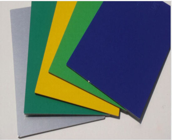 Panel Komposit Aluminium Alucobond Drawing ACP Untuk Papan Lembar Lapisan Tembok Tirai Perlindungan Indoor