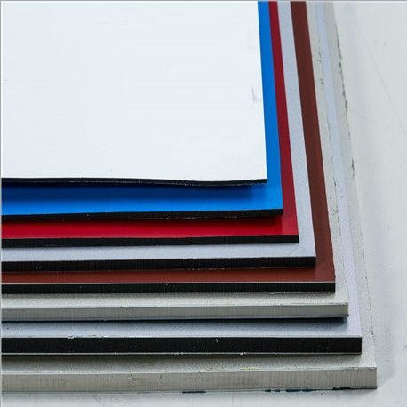 Ukuran Custom ACP Alucobond Drawing Aluminium Composite Panel Untuk Curtain Wall Eaves Indoor Shelter