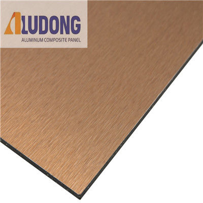 Harga Pabrik Panel Aluminium Berus ACP/ ACM 4x8 Ft, Lapisan Nano, Mudah Dipasang untuk Tembok Partisi