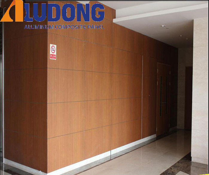 Produsen langsung 6mm ACM Berat ringan, tahan api, PE Mat Finish untuk kabin lift12 bulan Garansi