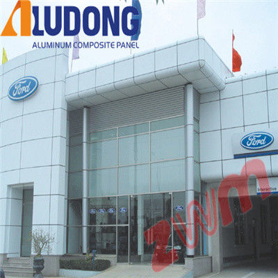 0.18mm Ultra Thin Glossy PE / PVDF Coated Aluminium Coil Untuk Pencetakan Cladding Signage