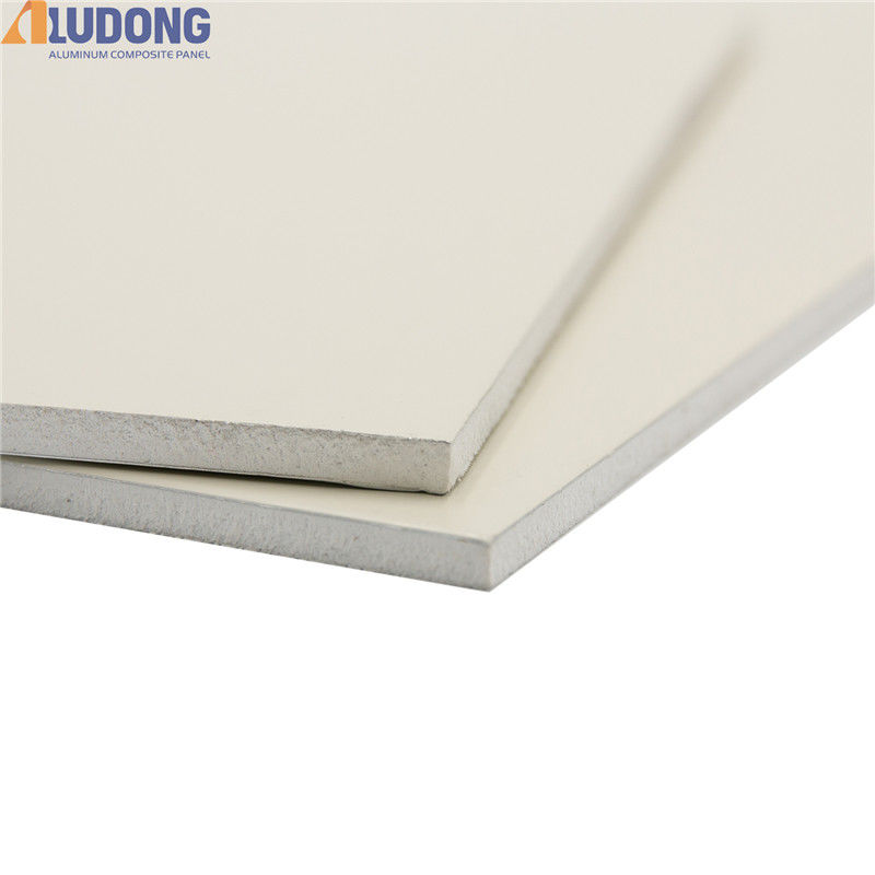 A2 Fireproof Aluminium Composite Panel 4mm, PVDF Coating, Non-Flammable for Curtain Wall Alucobond Grade