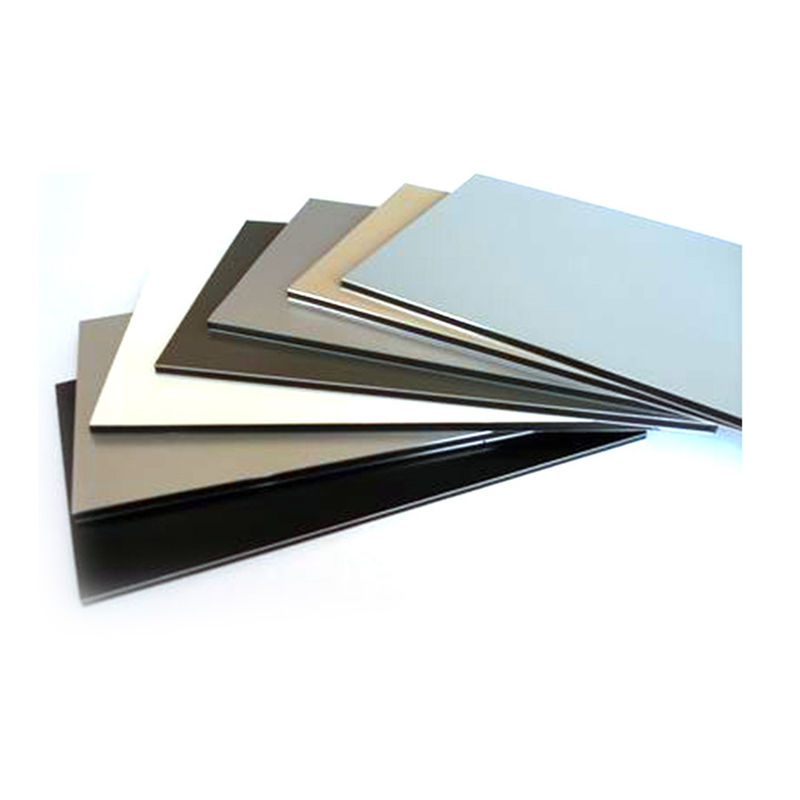 Ukuran Custom ACP Alucobond Drawing Aluminium Composite Panel Untuk Curtain Wall Eaves Indoor Shelter