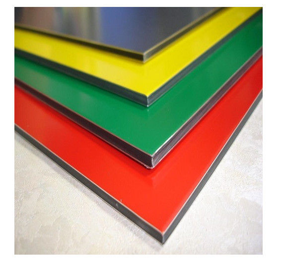 Best seller Panel ACP PE PVDF Lapisan Panel Komposit Aluminium 4x8 Ft Bahan Bangunan Untuk Dekorasi Dinding Interior Dan Eksterior