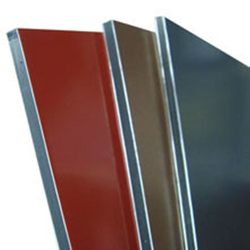 Mirror ACP Alucobond Drawing Aluminium Composite Panel Untuk Dekorasi Interior Cladding Billboard