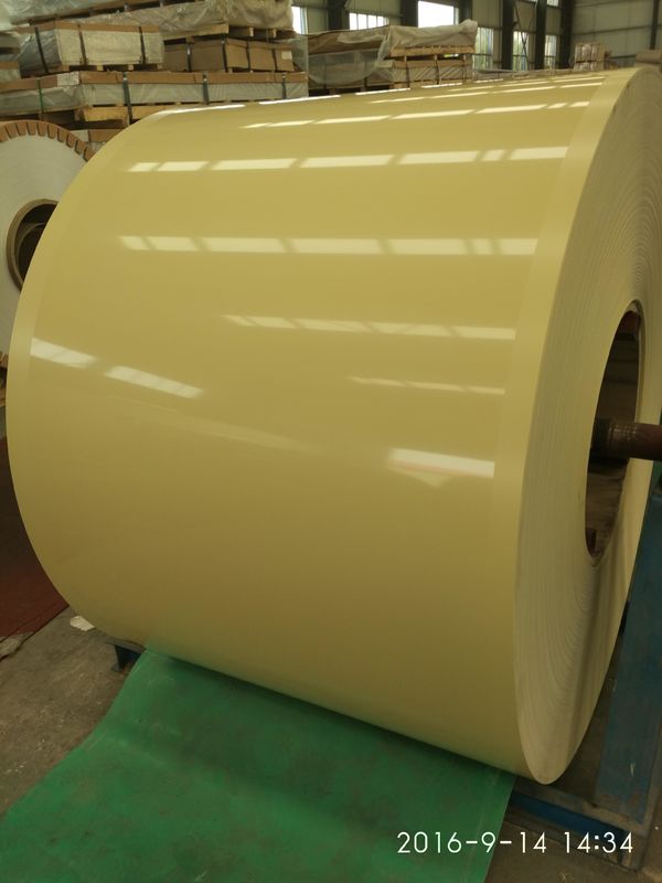 PE PVDF Aluminium Plastic Composite Metal Cladding Sheet Dengan Core Rusak