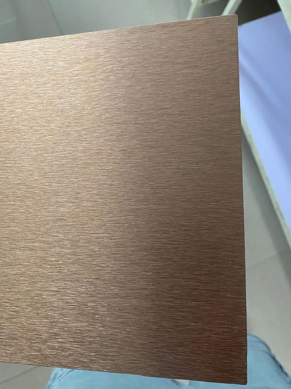 Panel Komposit Aluminium PVDF dengan Lapisan Nano-PVDF dan Cat Nanometer yang Berbersih Sendiri untuk Dekorasi Arsitektur yang Elegan dan 15-