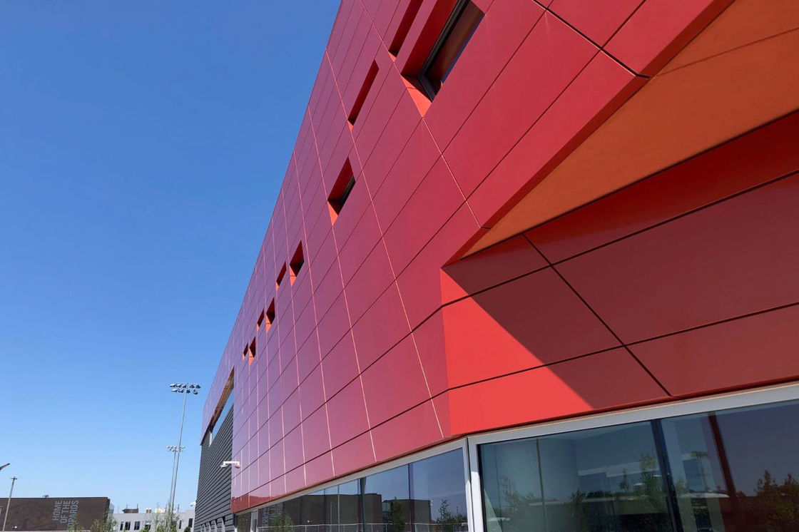 Fireproof FR B1 A2 ACP Manufacture Alucobond Drawing Aluminium Composite Panel untuk Cladding, Curtain wall, Eaves dan Dekorasi Interior