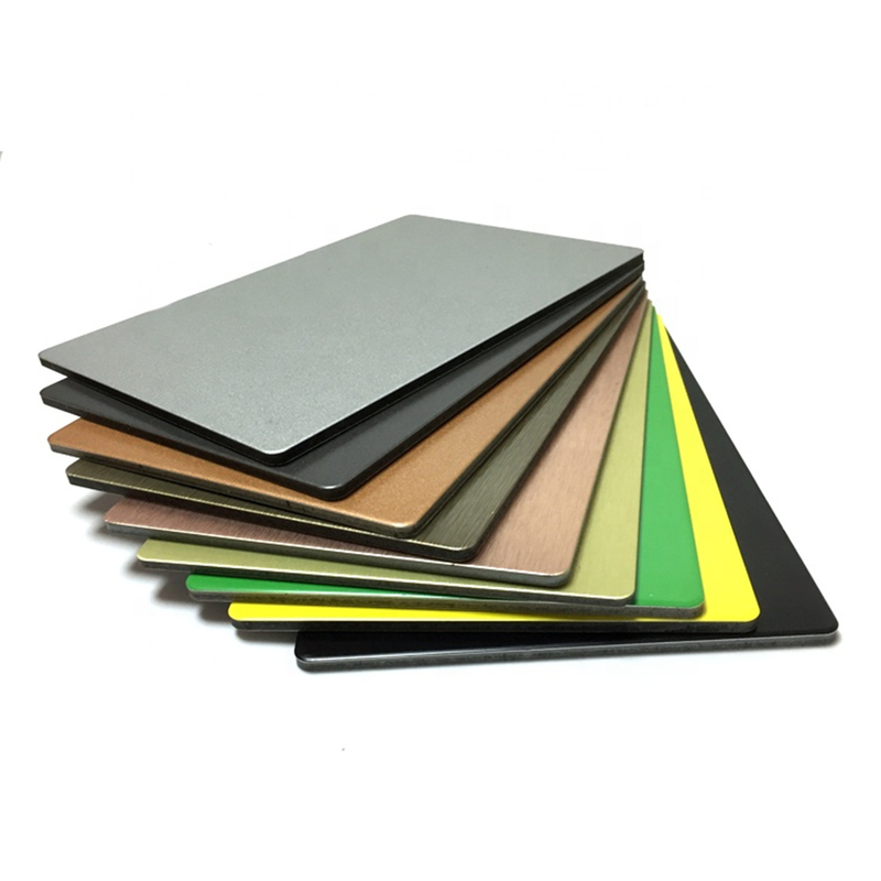 25um-30um PVDF Coating Aluminium Composite Panel untuk fasad bangunan modern dan ramping