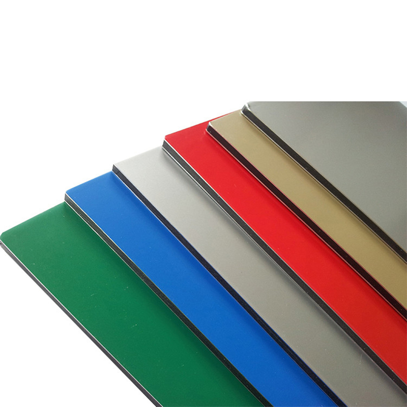 25um-30um PVDF Coating Aluminium Composite Panel untuk fasad bangunan modern dan ramping