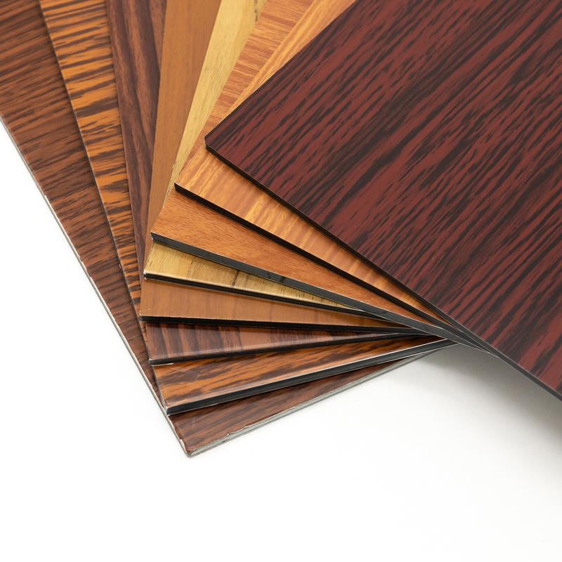 Kekuatan Pengelupasan Lebih dari 7N/mm PVDF Aluminium Composite Panel Fireproof Grade B1/A2